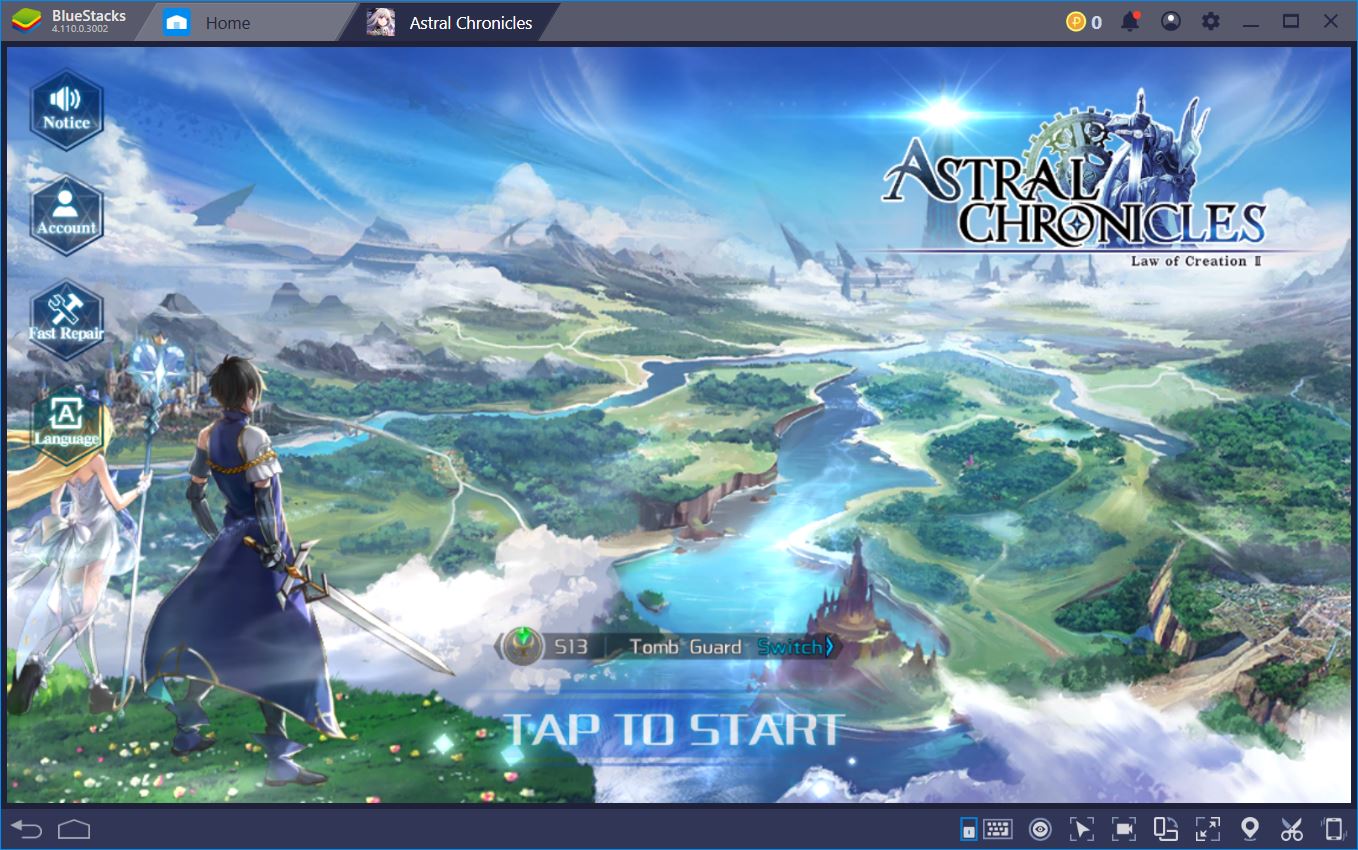 Astral Chronicles: BlueStacks Oyun İncelemesi Sizlerle