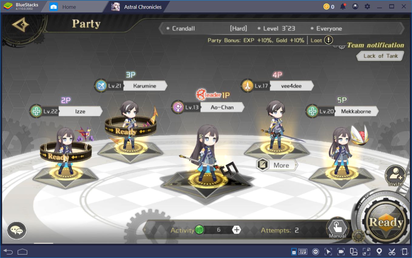 How to Play Astral Chronicles and Re-Roll on BlueStacks