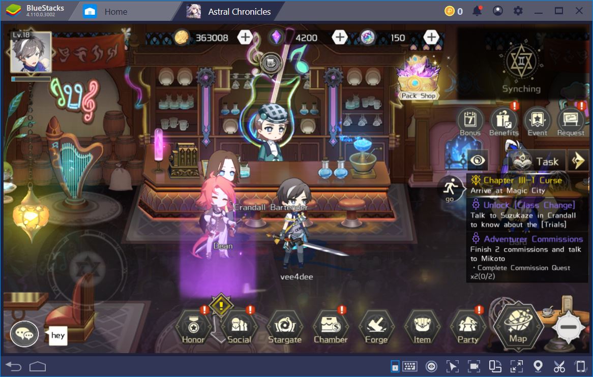 How to Play Astral Chronicles and Re-Roll on BlueStacks