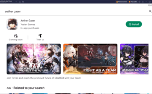 Comment Jouer à Aether Gazer sur PC avec BlueStacks