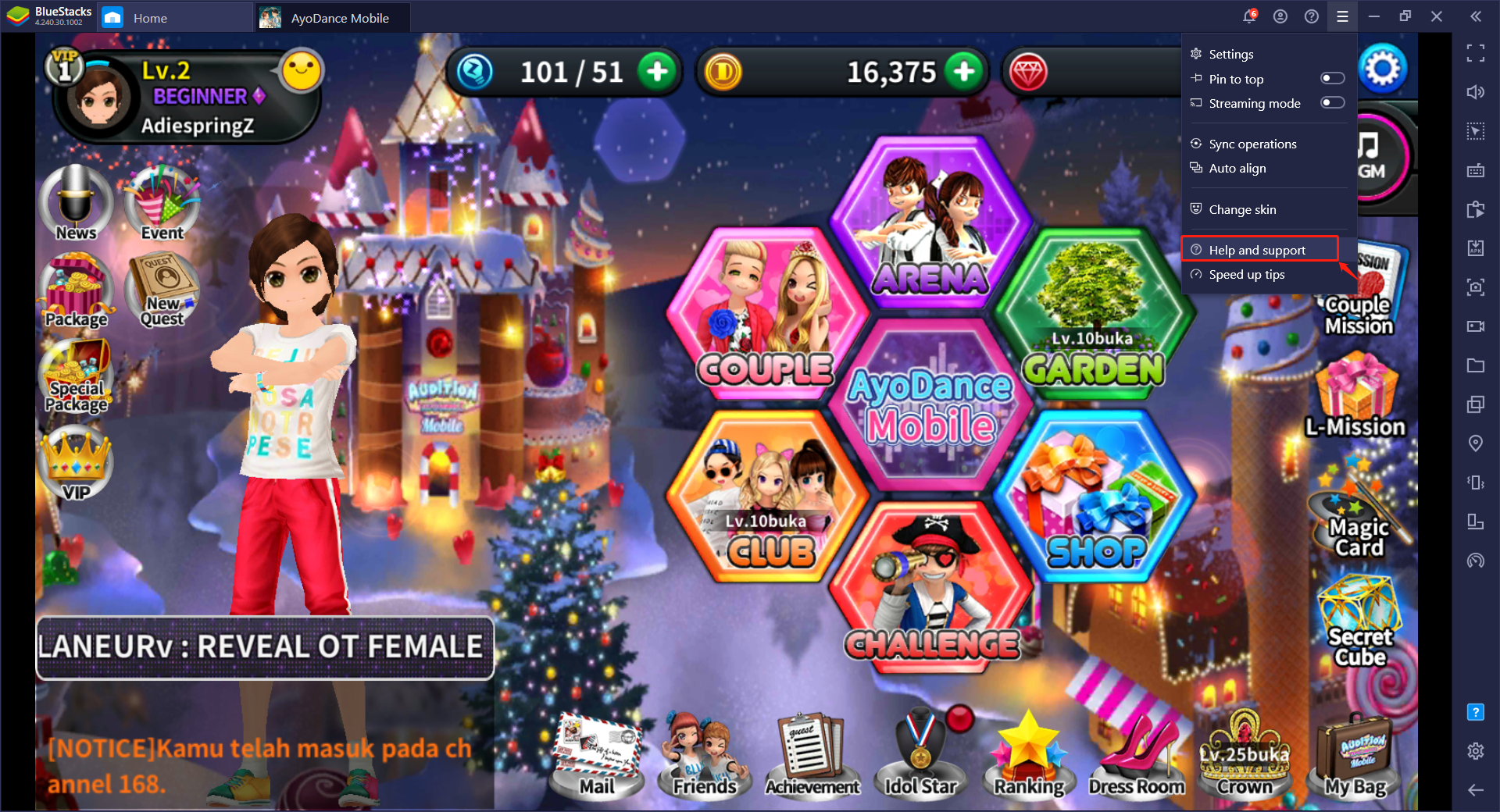 AyoDance Mobile - Cara Main Game Dance Seru Ini Menggunakan BlueStacks di PC