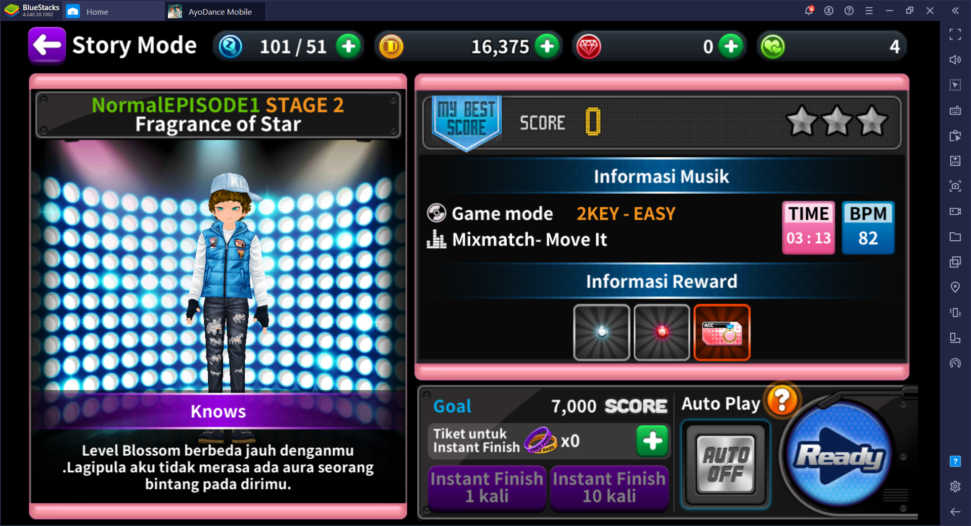 AyoDance Mobile - Cara Main Game Dance Seru Ini Menggunakan BlueStacks di PC