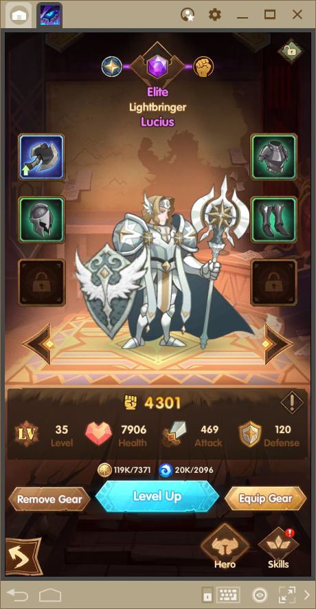 Character Strength: A Guide to Units in AFK Arena on PC