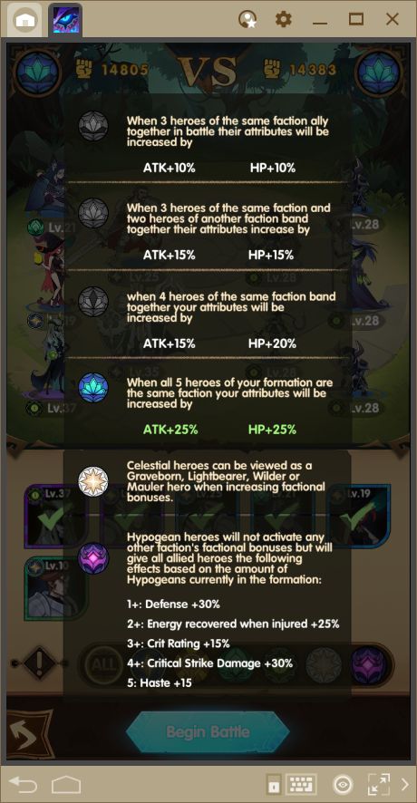 Character Strength: A Guide to Units in AFK Arena on PC