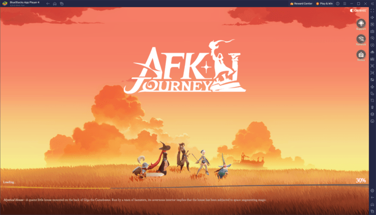 How to Play AFK Journey in Landscape Mode on BlueStacks