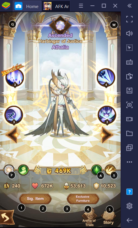 BlueStacks' AFK Arena Gacha Guide for PC and Android: Celestials Faction