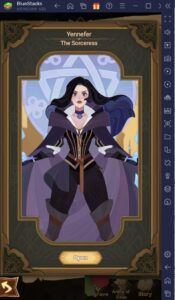 Guía de héroes de AFK Arena - Yennefer, la hechicera de Vengerberg