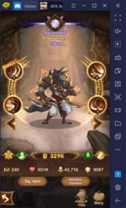 BlueStacks' PC Guide to AFK Arena's Kren, The Fanatical