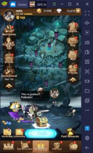 BlueStacks' PC Guide to AFK Arena's Kren, The Fanatical