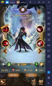 BlueStacks Guide to AFK Arena’s Joker, the Leader of Few Words