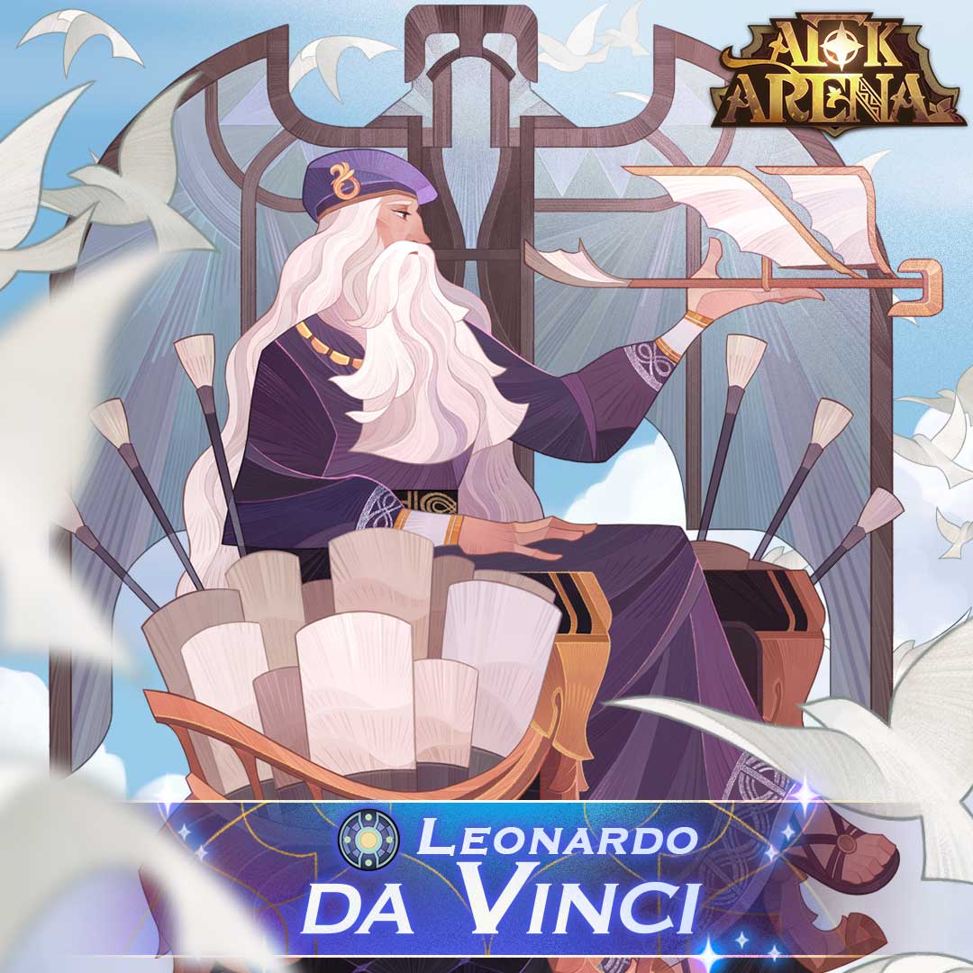 AFK Arena Update 1.73 Patch Notes – New Hero Leonardo Da Vinci, New Additions And More!