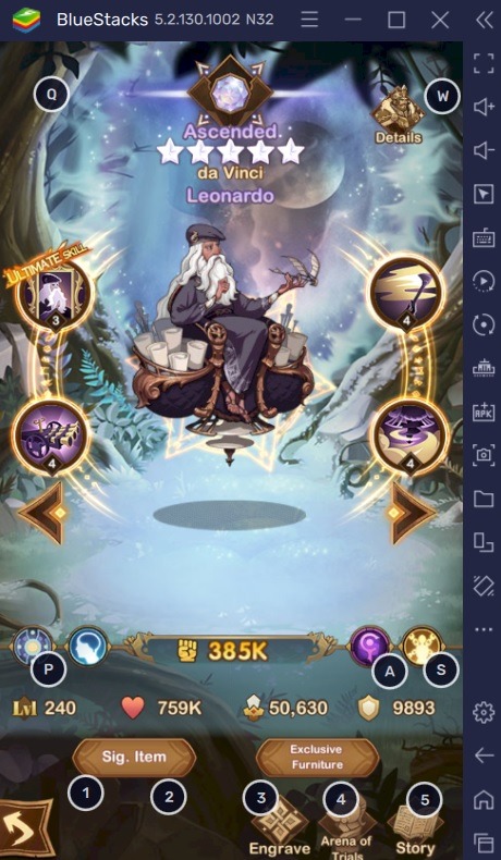 AFK Arena Leonardo Da Vinci Guide by BlueStacks