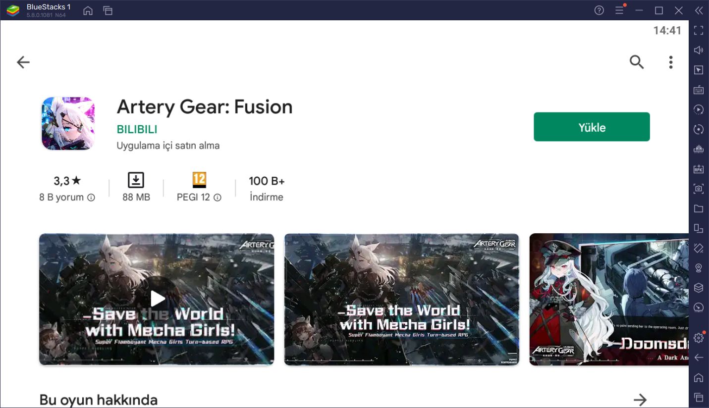 Artery Gear: Fusion Oyununu BlueStacks ile PC’de Oynayabilirsiniz