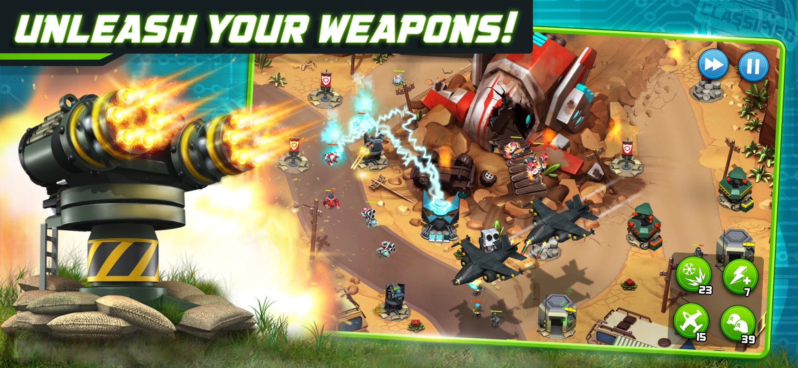 Top 10 Android Tower Defence Games