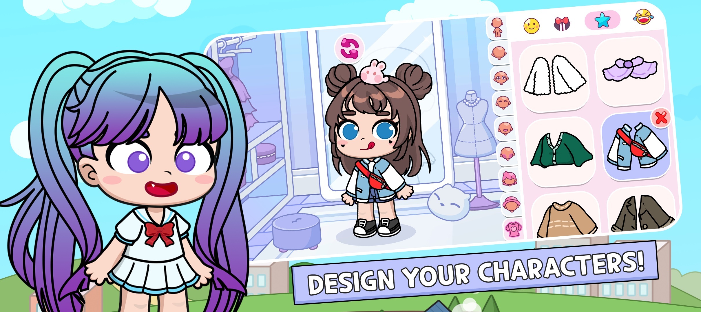 120 Gacha Club :D ideas  club outfits, club hairstyles, club design