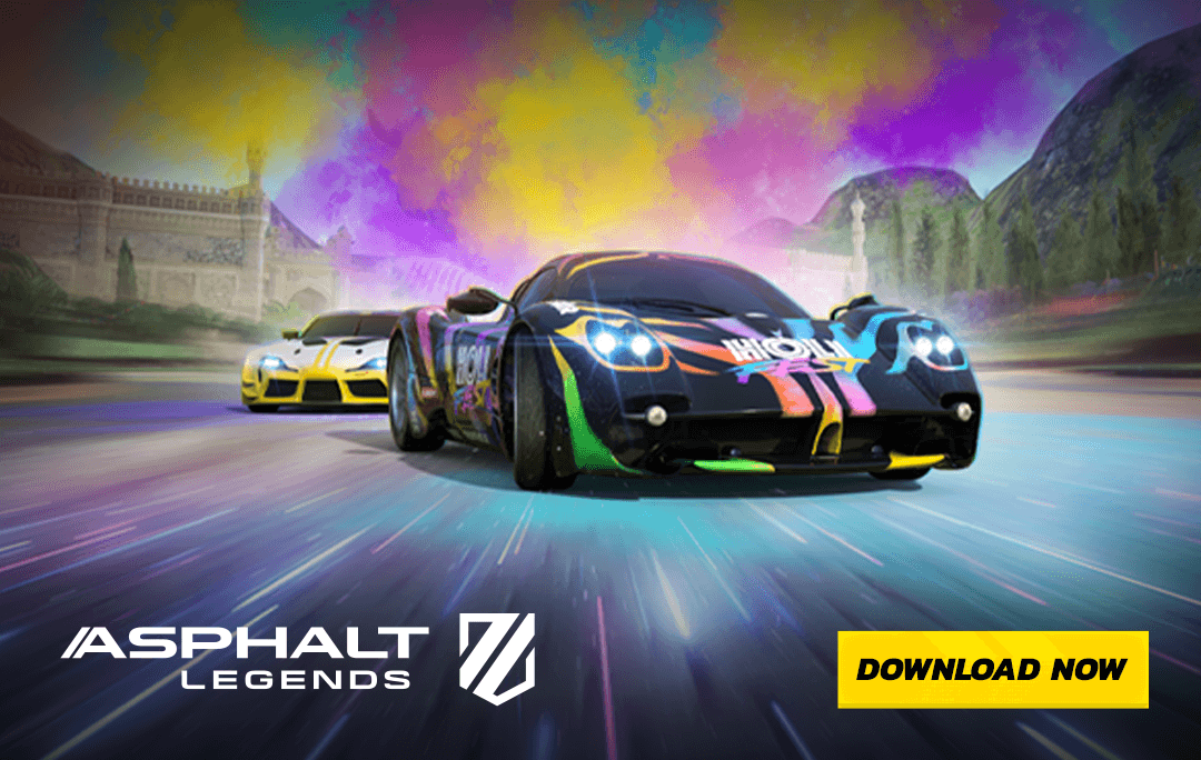 Asphalt Legends – Celebrate Holi With Flat 12% Cashback