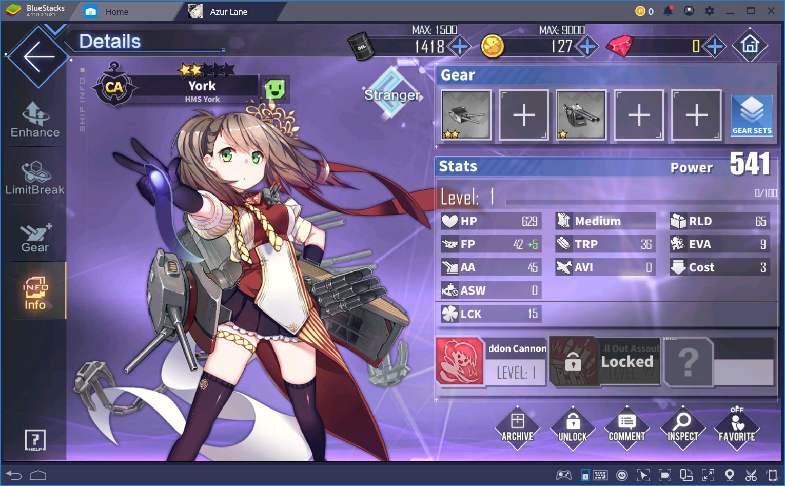 Azur Lane: The Starter Guide to Main and Auxiliary Guns