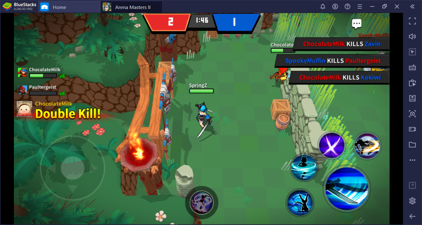 Arena Masters 2 - Mobile Game Baru Unik! PVP Battle Arena 3vs3 Bisa Dimainkan di PC Menggunakan BlueStacks