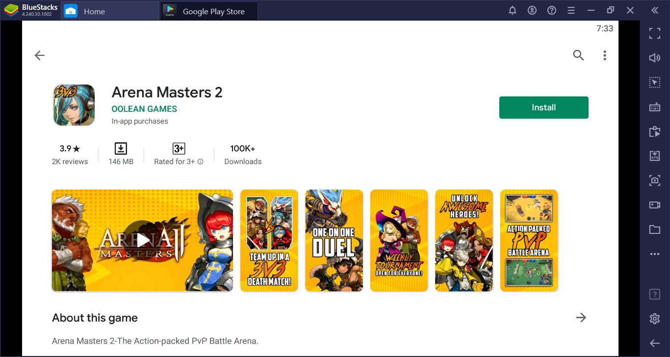 Arena Masters 2 - Mobile Game Baru Unik! PVP Battle Arena 3vs3 Bisa Dimainkan di PC Menggunakan BlueStacks