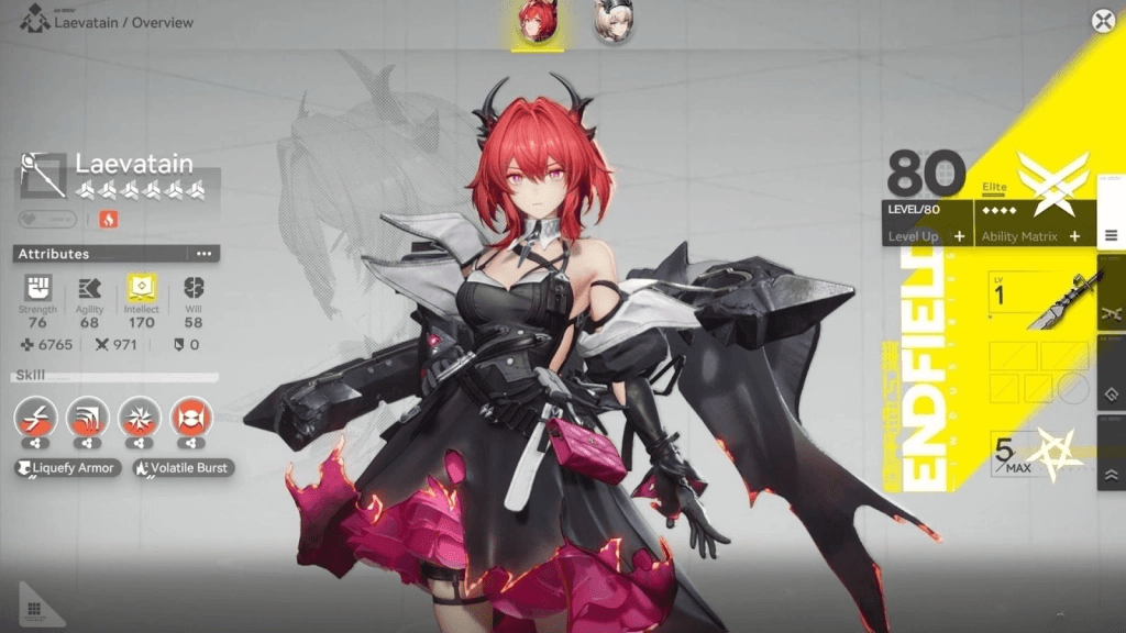 Arknights: Endfield Laevatain Overview