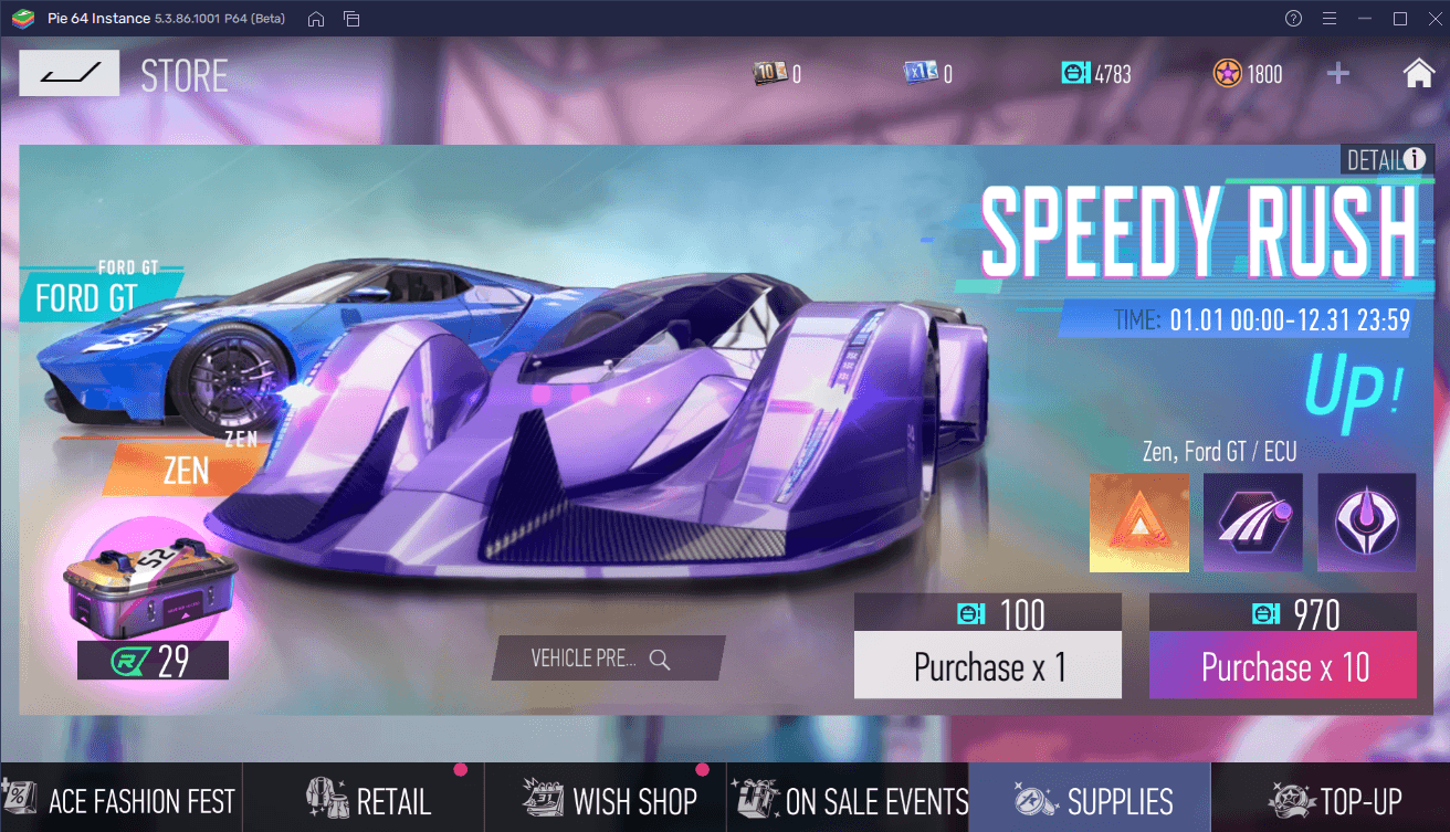 Vehicle Upgrade and Customization Guide to Ace Racer