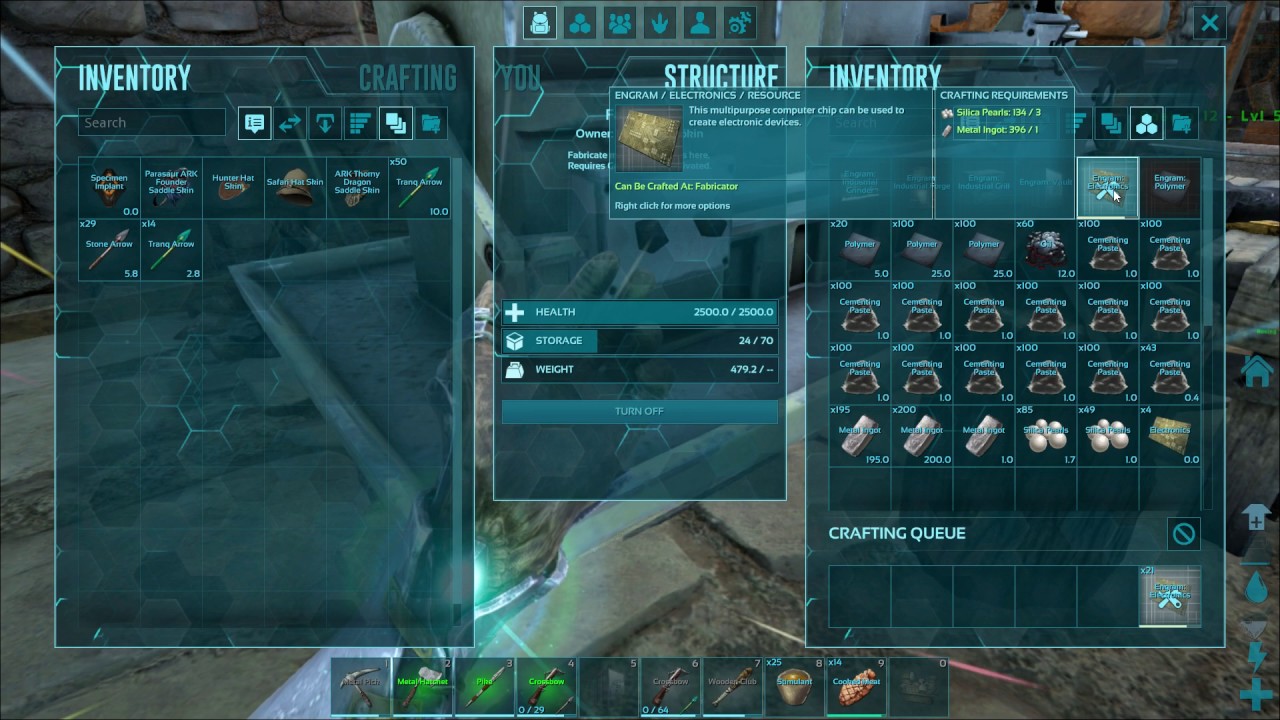 Ark: Survival Evolved - How to Get Processed Resources