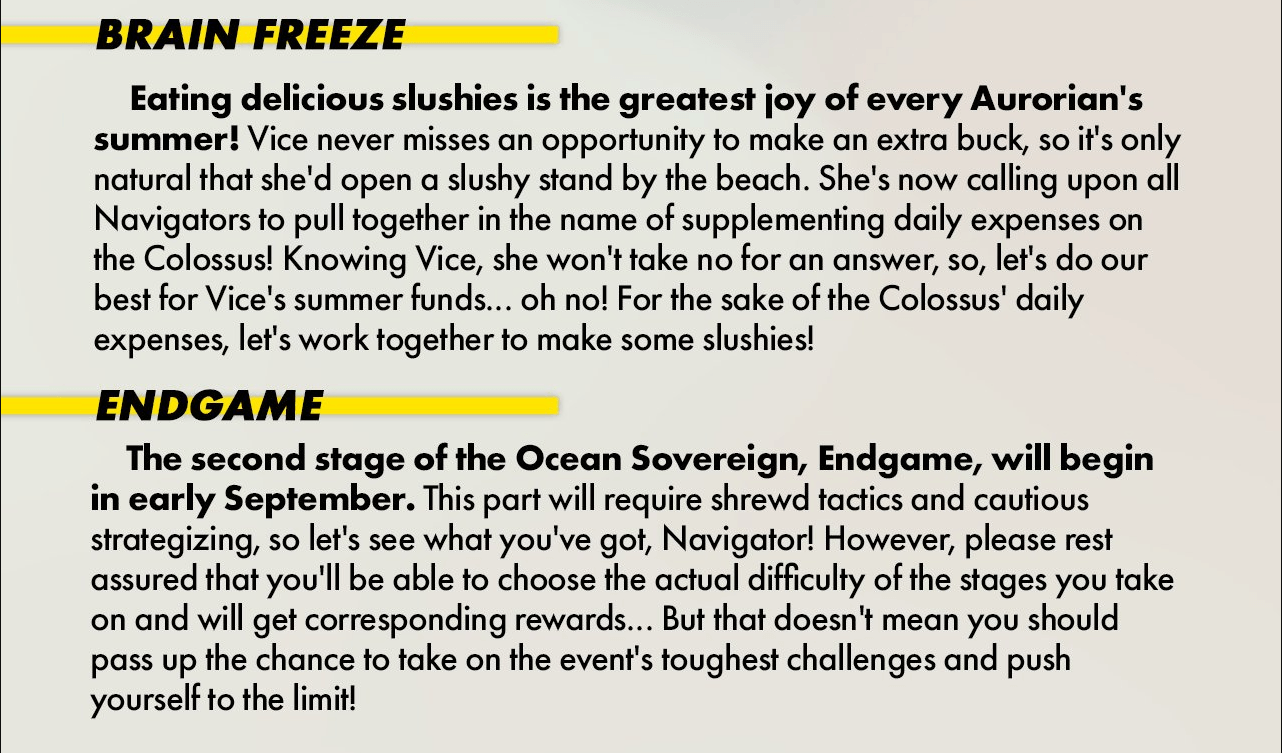 Alchemy Stars – Ocean Sovereign Event Preview