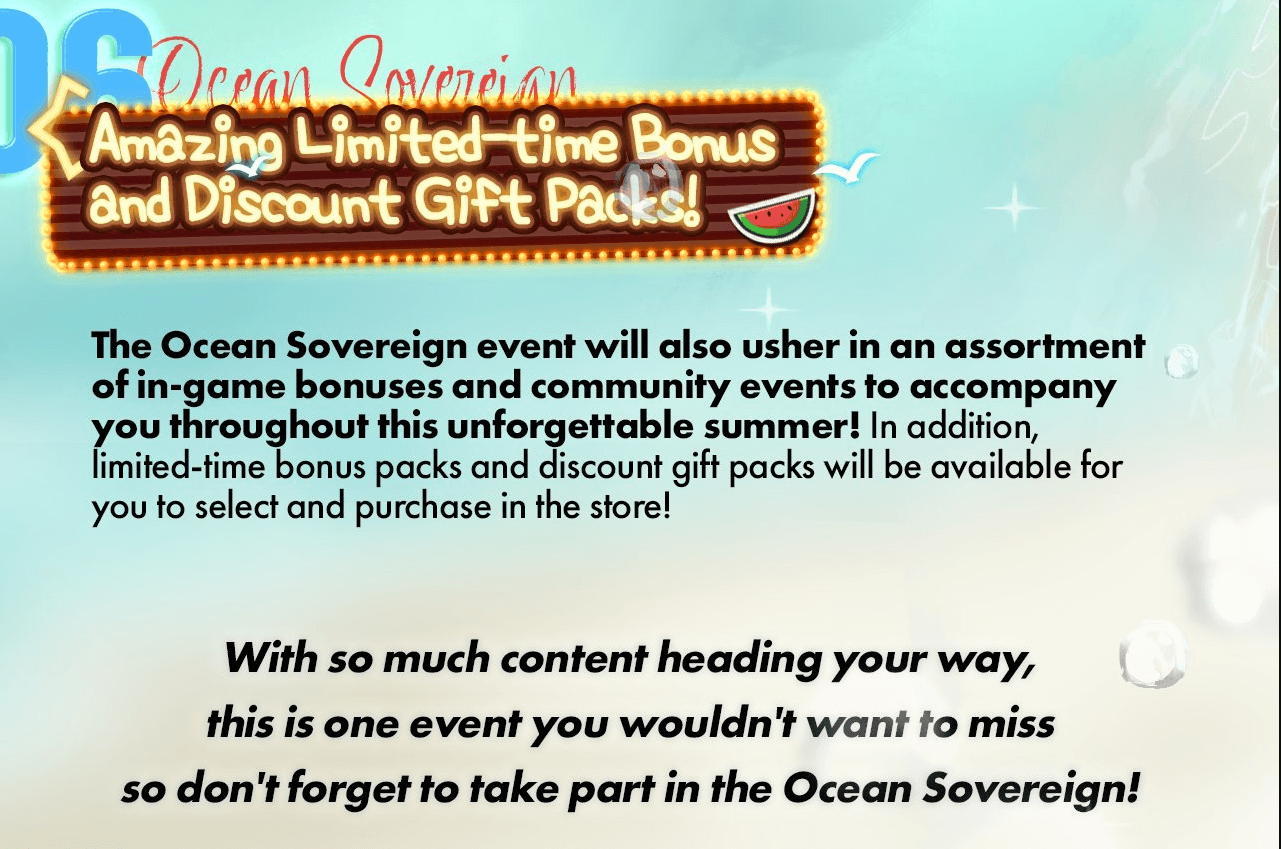 Alchemy Stars – Ocean Sovereign Event Preview