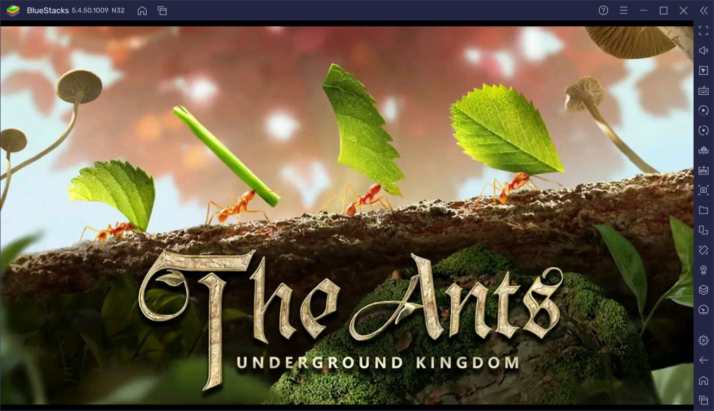 BlueStacks ile Bilgisayarınızda The Ants: Underground Kingdom Oynayın