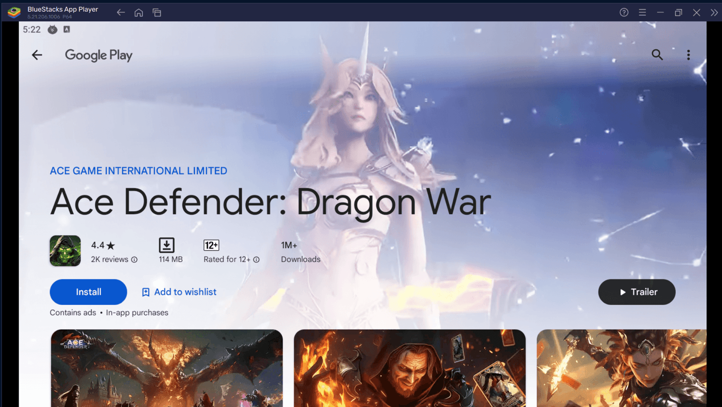 Comment Jouer à Défenseur: Guerre du Dragon sur PC avec BlueStacks