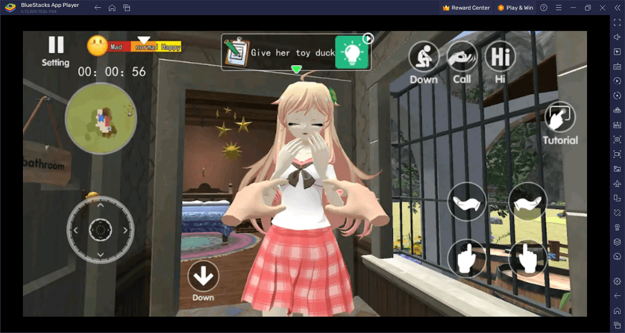 How to Play Ada Life: adorable vr girl on PC With BlueStacks