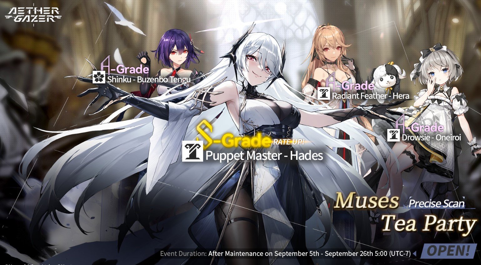 Aether Gazer – New S-Grade Modifiers, Storyline Update, and more in Shadow of Convallaria Version
