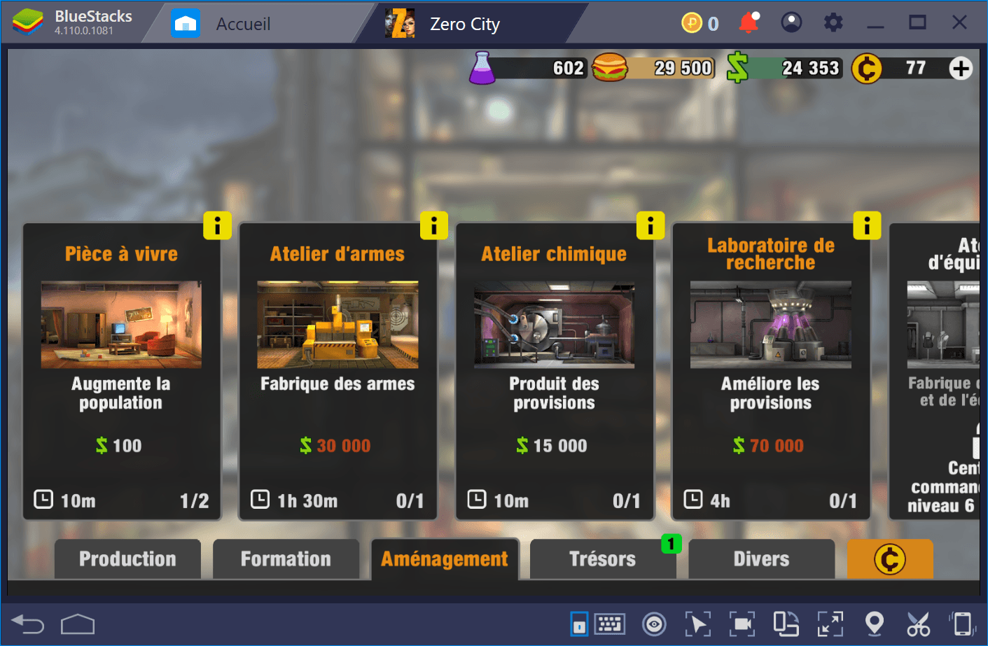 Affrontez les zombies de l’apocalypse dans Zero City avec BlueStacks