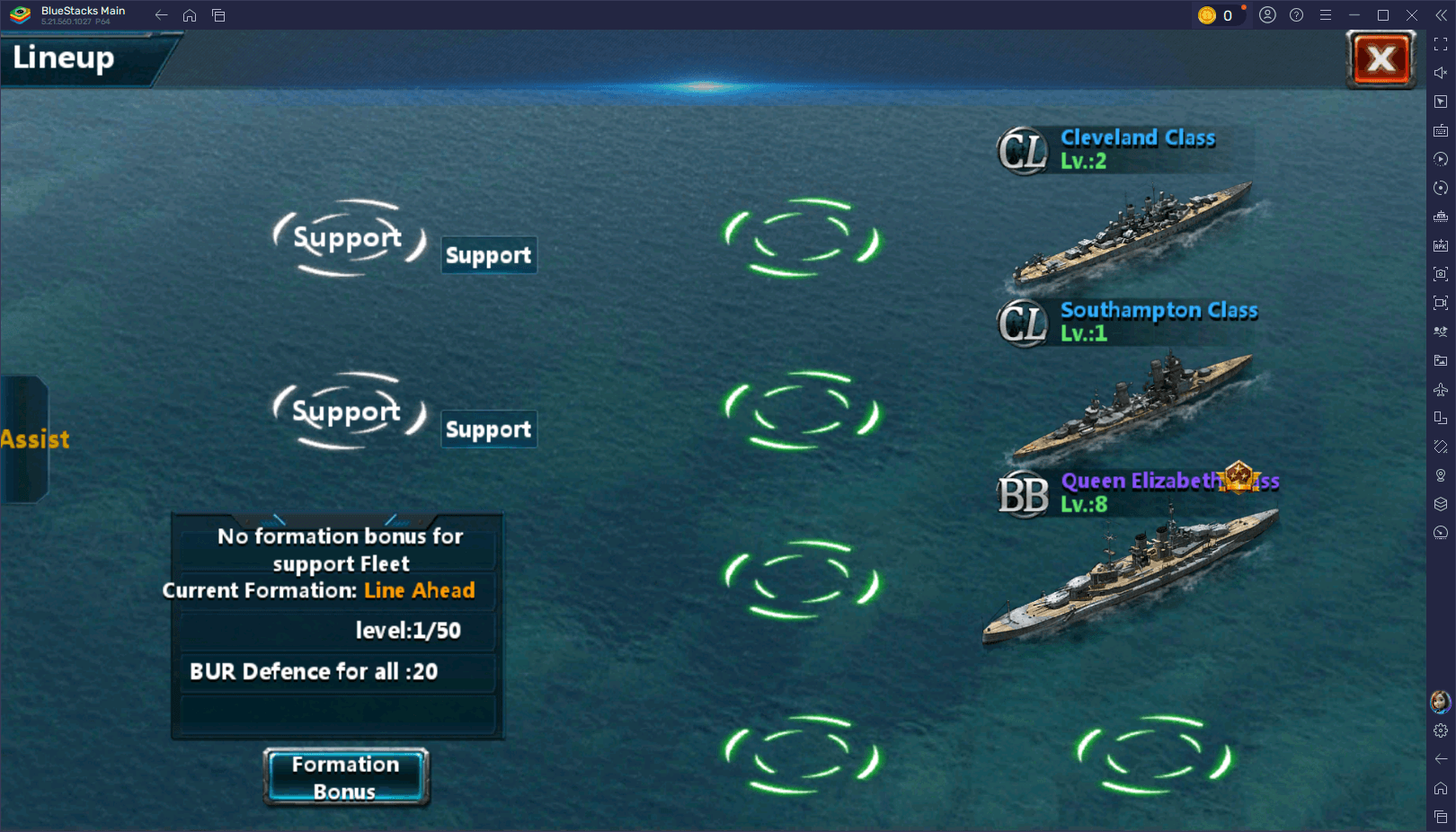 『Age of Ships: battleships war』： 最適な艦隊フォーメーションの作り方