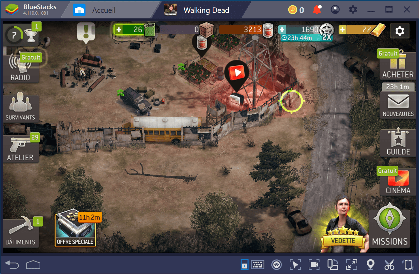 Améliorez-vous dans The Walking Dead No Man's Land avec BlueStacks