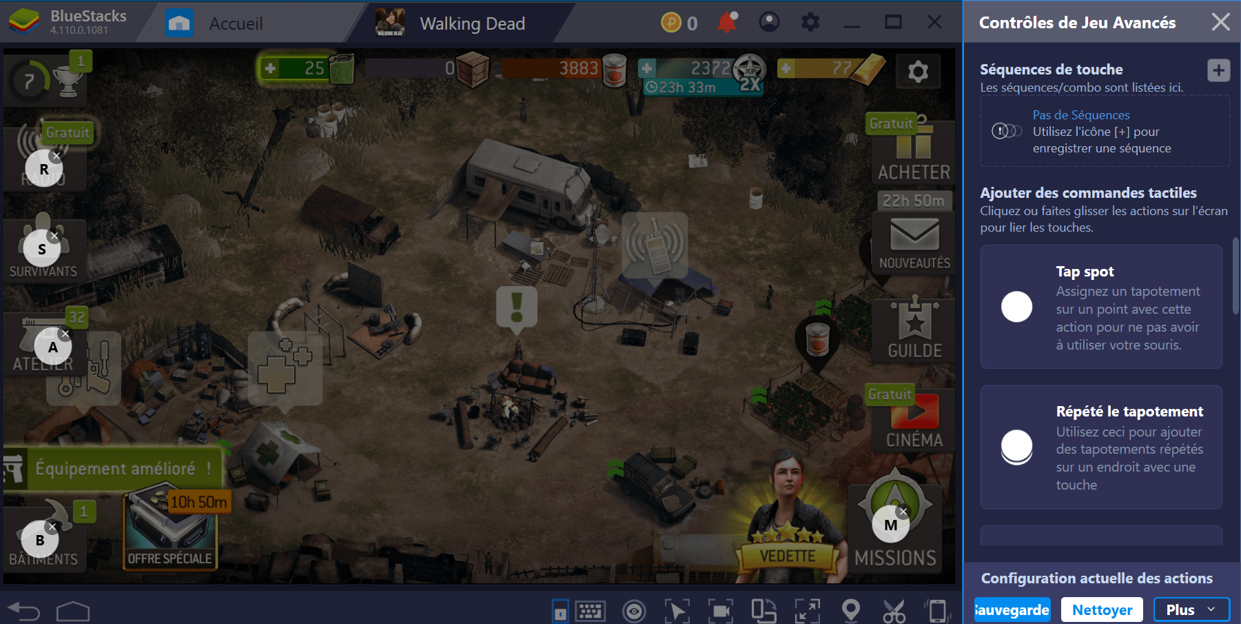 Améliorez-vous dans The Walking Dead No Man's Land avec BlueStacks