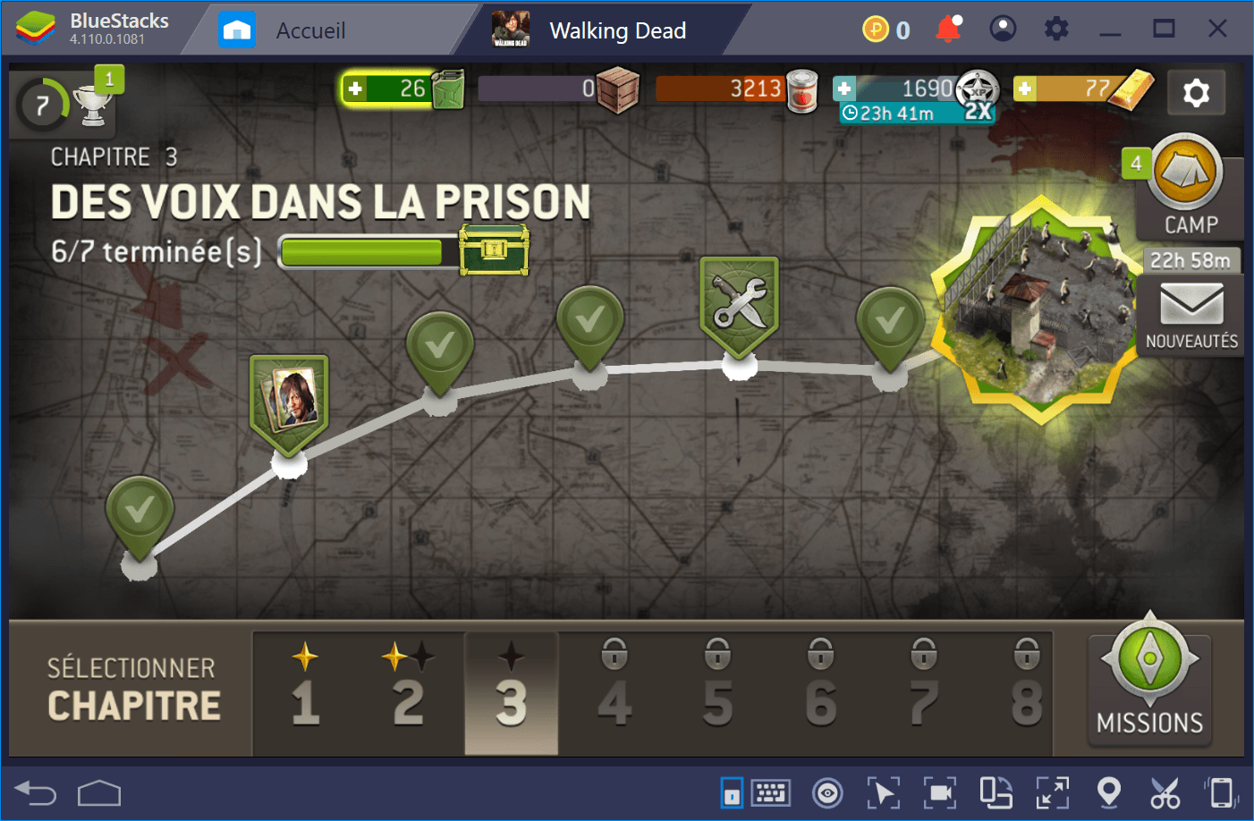 Améliorez-vous dans The Walking Dead No Man's Land avec BlueStacks