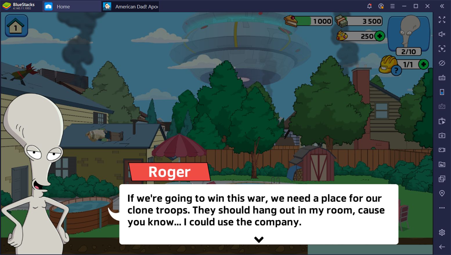 How to Win at American Dad! Apocalypse Soon on PC Using BlueStacks