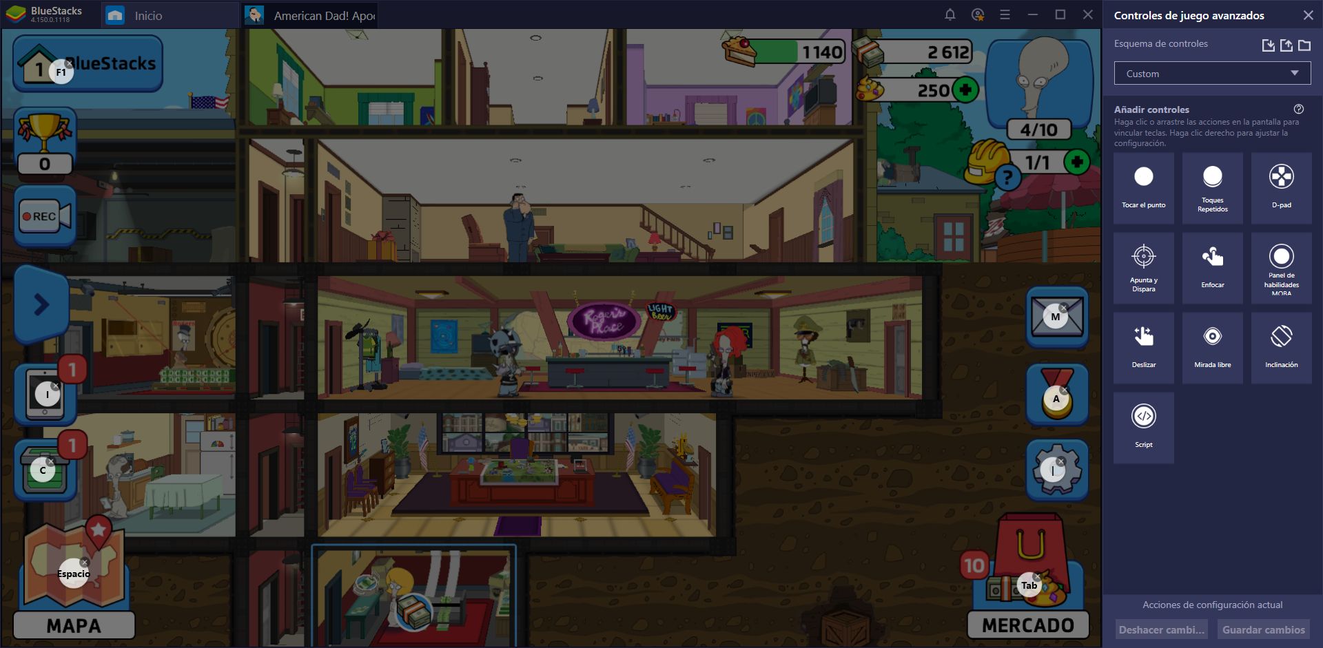 Cómo Ganar en American Dad! Apocalypse Soon en PC Usando BlueStacks