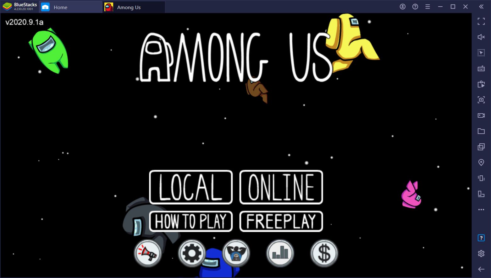 Используйте геймпад, чтобы играть в Among Us на ПК с BlueStacks!