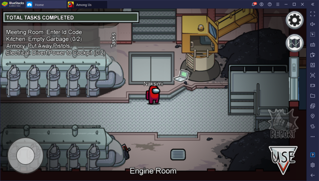Among Us How to Complete Every Task in The Airship BlueStacks