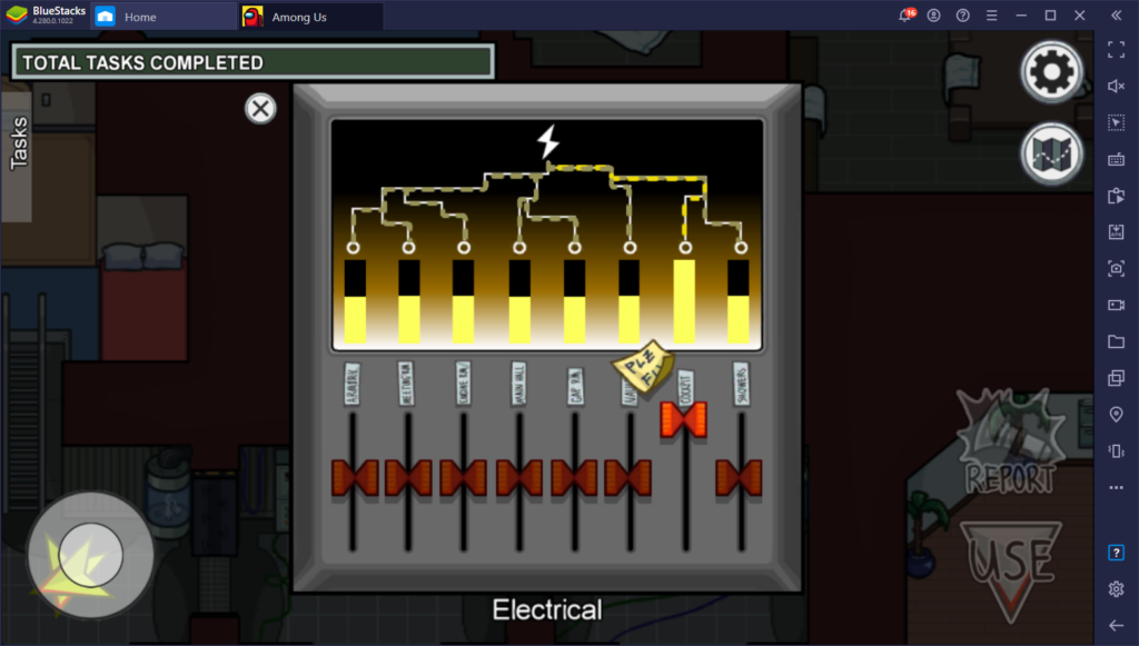Among Us How to Complete Every Task in The Airship BlueStacks