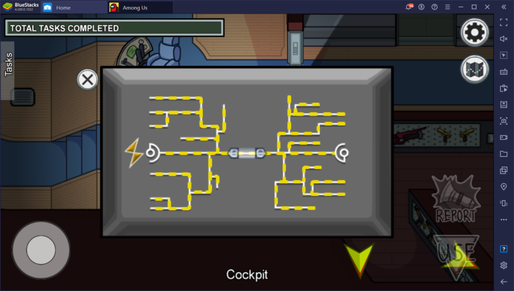 Among Us How to Complete Every Task in The Airship BlueStacks