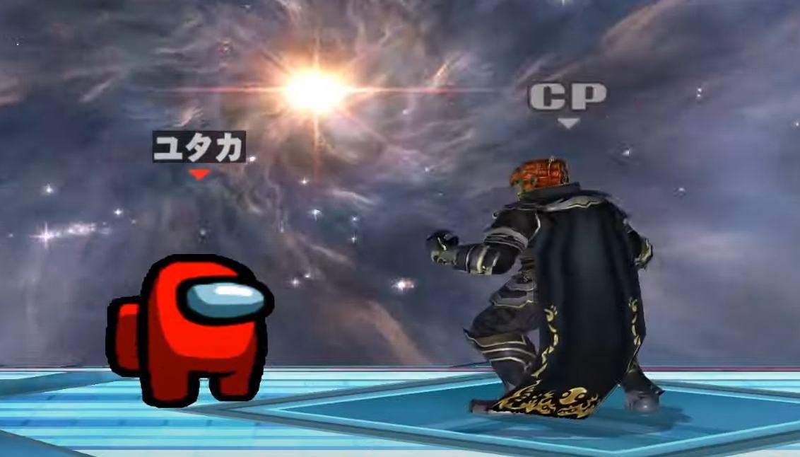 Now Play as an Among Us Impostor in Super Smash Bros. Brawl with this Mod