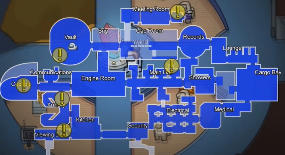 Como jogar no novo mapa do Among Us (Airship)