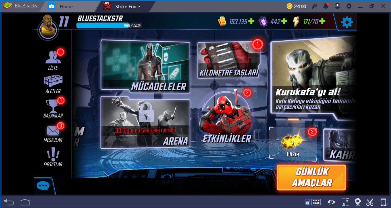 MARVEL Strike Force Yeni Başlayanlar Rehberi