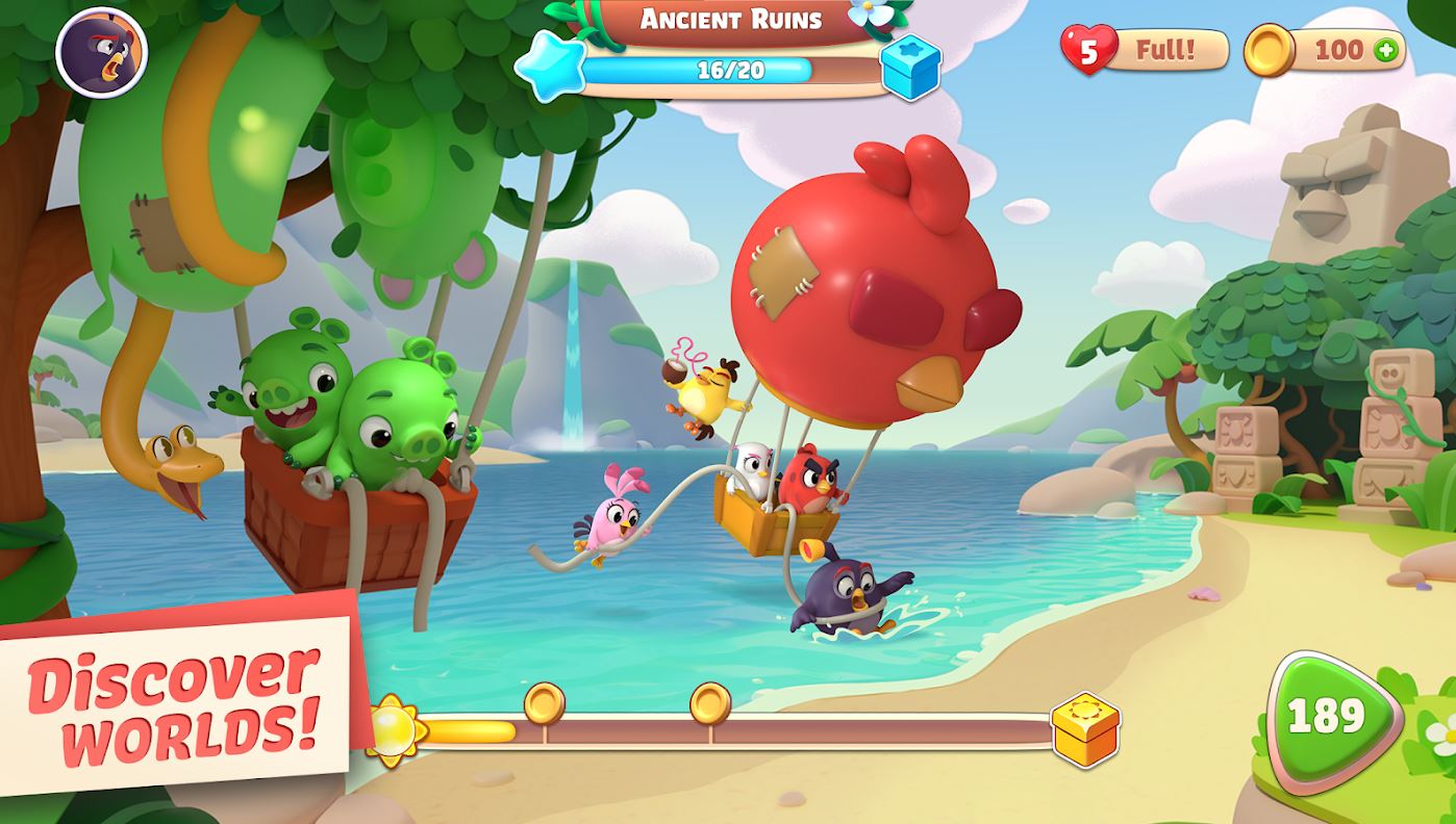 Angry Birds Journey: последнее дополнение к франшизе от Rovio