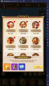 Hướng dẫn game thủ mới chơi Anh Em 3Q với BlueStacks