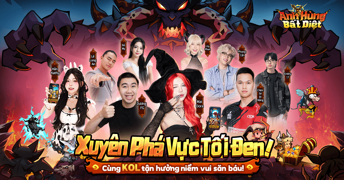 RPG treo máy cày đồ Anh Hùng Bất Diệt do Mạc Văn Khoa đại diện chính thức ra mắt Việt Nam!