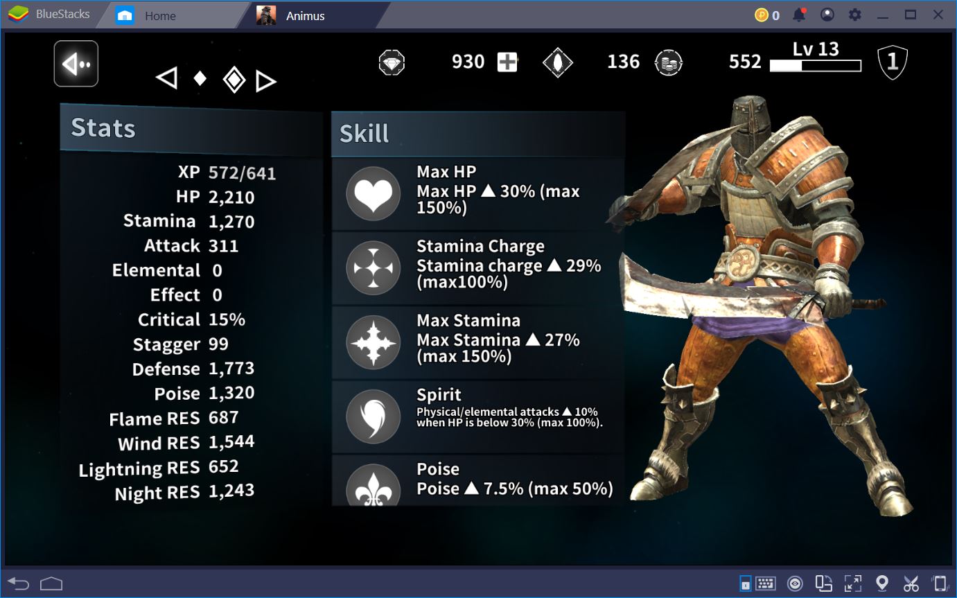 Animus: Guide to Farming and Stats